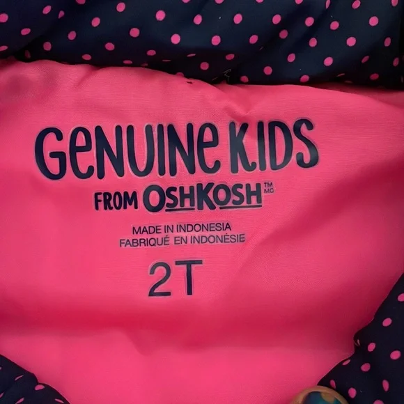 New without tags Genuine Kids OshKosh Vest 2T - Picture 2 of 5